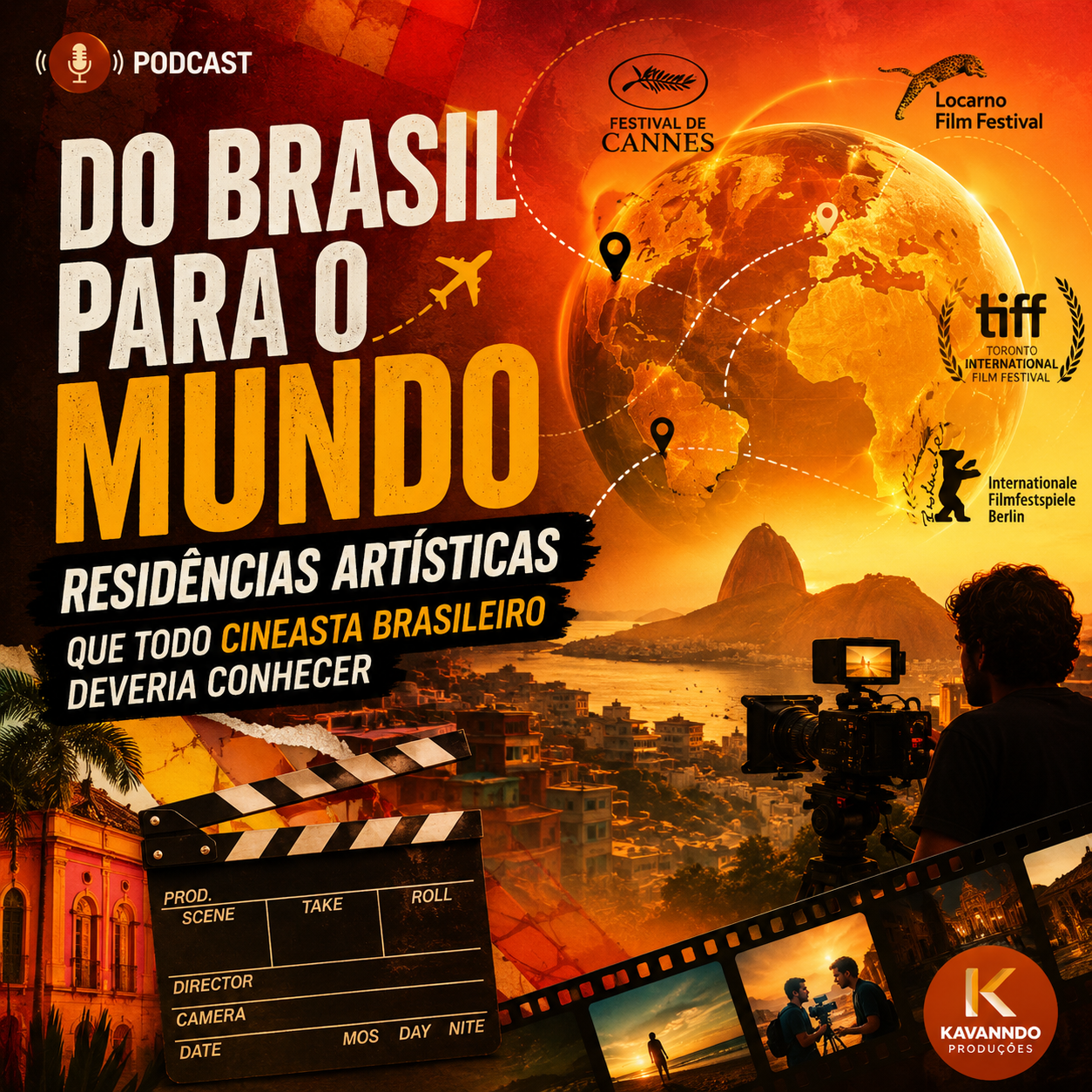 Podcast: Do Brasil para o Mundo — O Papel das Residências Artísticas na Carreira de um Cineasta